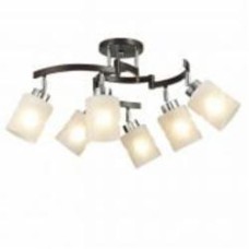 Люстра потолочная Victoria Lighting 6x60 Вт E27 венге Felix/PL6