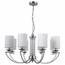 Люстра Victoria Lighting 8x40 Вт E14 хром Ursula/PL8 chrome