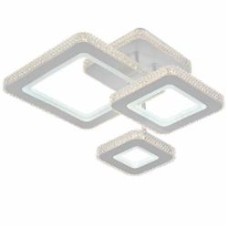 Люстра потолочная Victoria Lighting LED с пультом 80 Вт без цоколя белый Dinner/PL3 white