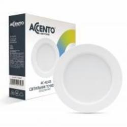 Светильник светодиодный встраиваемый Accento lighting 12 Вт 4000 IP20 Accento Lighting AC-AL605 12W