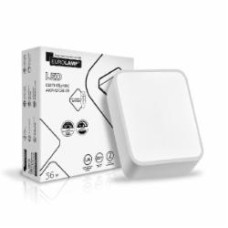 Светильник светодиодный Eurolamp квадрат A50 36 Вт белый 3000-6500 К LED-ALS-36-A50(white)