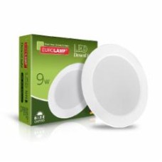 Светильник точечный Eurolamp Downlight 9 Вт белый LED-DLR-9/4(new)