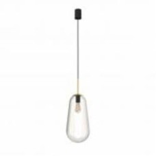 Подвес Nowodvorski Pear 1x40 Вт E27 прозрачный/латунь 8671