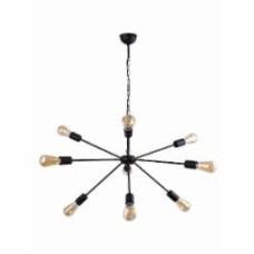 Люстра подвесная Nowodvorski Rod 9x60 Вт E27 черный 9734