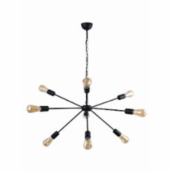 Люстра подвесная Nowodvorski Rod 9x60 Вт E27 черный 9734
