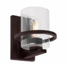 Светильник настенный Focus Light E27 черный 3285/1