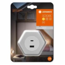Ночник-розетка Ledvance Lunetta 3000K 15 Вт белый