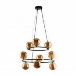 Люстра подвесная TK Lighting ANABELLE 6908 9xG9 янтарный