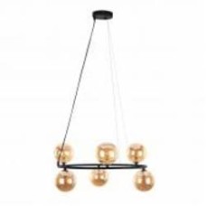 Люстра подвесная TK Lighting ANABELLE 6906 6xG9 янтарный