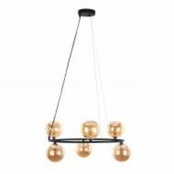 Люстра подвесная TK Lighting ANABELLE 6906 6xG9 янтарный