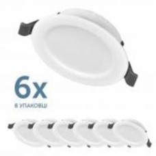 Светильник встраиваемый (Downlight) Luna TUBBER 5 Вт 4500 К белый