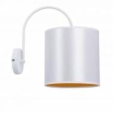 Бра Candellux Atlanta 1x40 Вт E27 белый/золото 21-00668