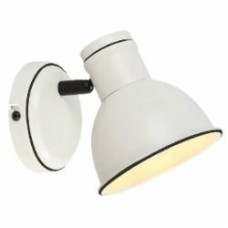 Бра Candellux ZUMBA 1x40 Вт E14 белый/черный 91-72115