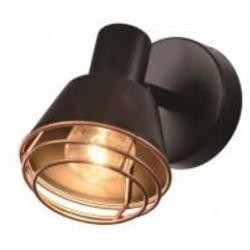 Бра Candellux Neria 1x40 Вт E14 черный/медь 91-81384