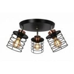 Спот Candellux Glob 3x40 Вт E27 черный/медь 98-00392