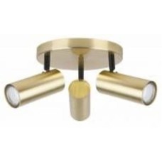 Спот Candellux Colly 3x15 Вт GU10 латунь 98-01726