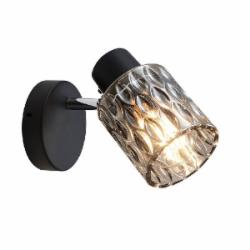 Спот Candellux Bill 1x40 Вт E27 черный/серый 91-27375