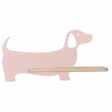 Светильник настенный Candellux Dog 1x5 Вт бежевый/розовый 21-00989