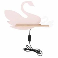 Светильник настенный Candellux SWAN 1x5 Вт бежевый/белый/розовый 21-05557