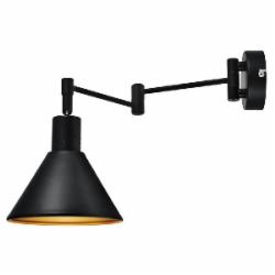 Бра Candellux COPENHAGEN 1x40 Вт E14 черный 21-75444