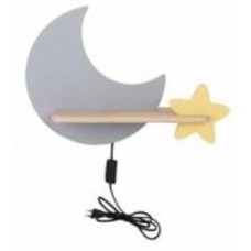 Светильник настенный Candellux MOON 1x5 Вт бежевый/желтый 21-75727