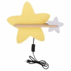 Светильник настенный Candellux Star 1x5 Вт бежевый/желтый/серый 21-75734