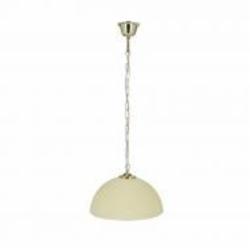 Люстра подвесная Candellux Trezza 1x60 Вт E27 бежевый/латунь 31-16300