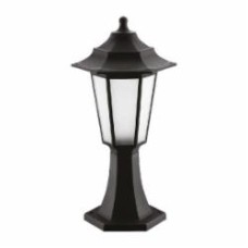 Светильник садовый HOROZ ELECTRIC Begonya 1 Е27 40 Вт IP44 черный 400-010-116