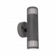 Подсветка для фасадов и ступенек Hopfen WL-GU10-TUBE S-GREY 2xGU10 серый