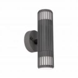 Подсветка для фасадов и ступенек Hopfen WL-GU10-TUBE S-GREY 2xGU10 серый