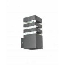 Светильник настенный Goldlux Teksas E27 12 Вт IPIP44 графитовый 316165