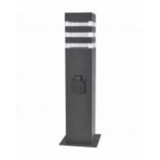 Столбик Goldlux Teksas Е27 20 Вт IP44 графит 327970