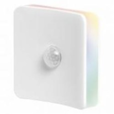 Ночник-розетка Ledvance Lunetta Square Sensor RGB+ 0,3 Вт белый