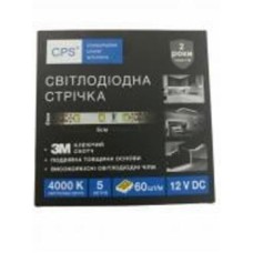 Лента светодиодная CPS Светодиодная лента CPS 12В 5м 25 Вт 12 В дневной CLS-12D60K40
