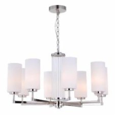 Люстра подвесная Victoria Lighting 8x40 Вт E27 хром Azalea/PL8 chrome