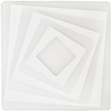 Светильник светодиодный Hopfen Quadra с пультом ДУ+Aurora Borealis RGB 110 Вт 3000-6500 К HOPFEN QUADRA