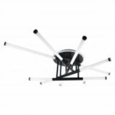 Люстра светодиодная Hopfen SNOFNUGG-10 BK 6x100 Вт черный