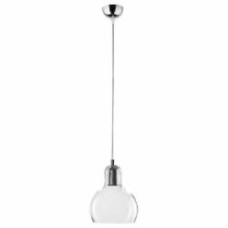 Подвес TK Lighting MANGO 4360 1x/E27 прозрачный/черный