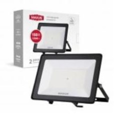 Прожектор светодиодный Maxus 150 Вт IP65 черный 1-MFL-04-15050