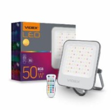 Прожектор светодиодный Videx LED RGB 50 Вт IP65 черный 27162