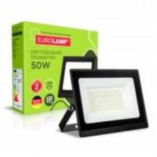 Прожектор светодиодный Eurolamp 50 Вт IP65 черный LED-FL-50(B)