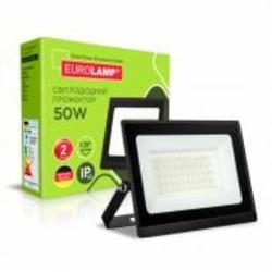 Прожектор светодиодный Eurolamp 50 Вт IP65 черный LED-FL-50(B)