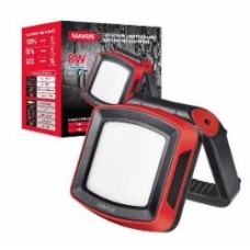Фонарь прожекторный Maxus Portable Emergency LED Light MAX-8W-RED-EM