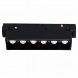 Магнитный трековый прожектор Victoria Lighting 6 Вт 4000 К черный Magnum-S2-98 black