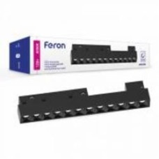Магнитный трековый светильник 12 Вт 4000 К черный Feron MGN300 12W