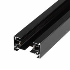 Шинопровод 1-фазный Luminaria RAIL-1M BLACK 100 см черный