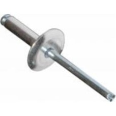 Заклепка вытяжная увеличена головка D16 4.8х16 мм ЦБ вес Expert Fix