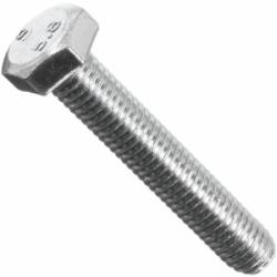 Болт метрический DIN 933 8x45 мм 2 кг клас прочности 5,8 Expert Fix