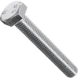 Болт метрический DIN 933 10x65 мм 2 кг клас прочности 5,8 Expert Fix