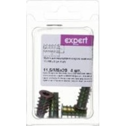 Мебельная муфта 11,5/М5x20 мм 4 шт.